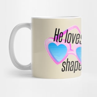 Heart Sunglasses 💟🕶️ Mug